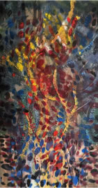 „Gedeihen“ Acryl auf Leinwand,  B190xH100 2025 