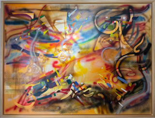 „Geschwister“ Acryl auf Leinwand,  B120xH90 2024 