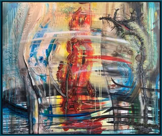 Trinitatis Acryl auf Leinwand,  B120xH120,  2019