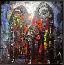 inneres Licht Acryl auf Leinwand  B70xH70 2024